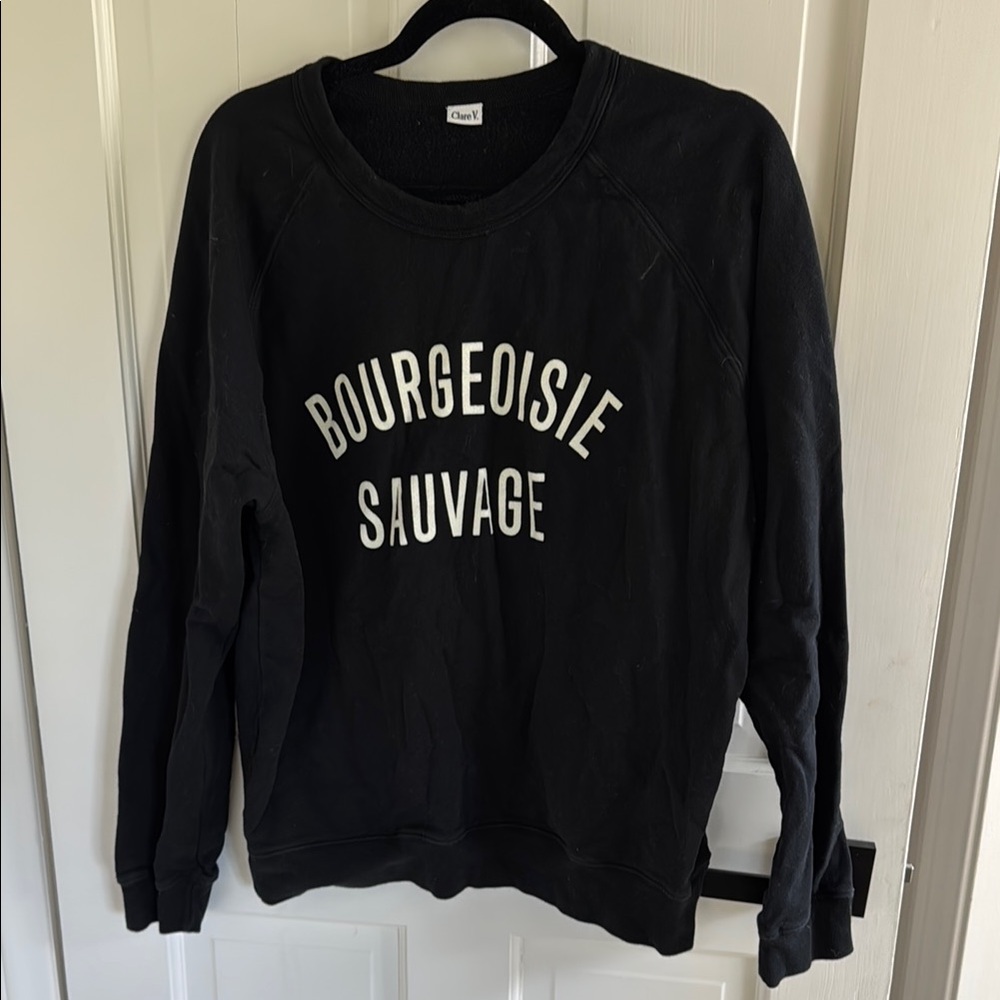 Clare V Bourgeoisie Sauvage Sweatshirt